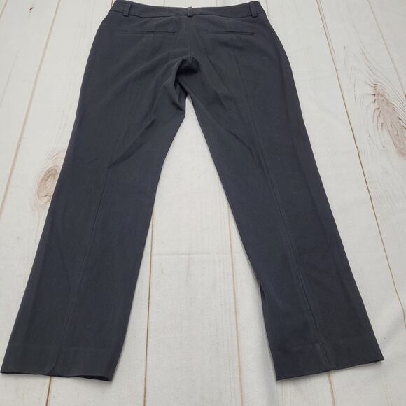 Express editor low rise  barely boot straight pants black slacks ankle - Picture 7 of 8